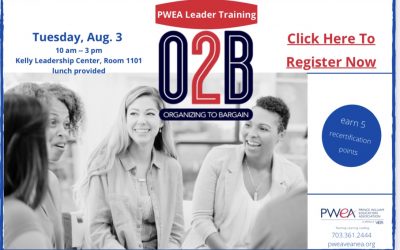 Register Now For August 3rd, 2021 PWEA Leader Training